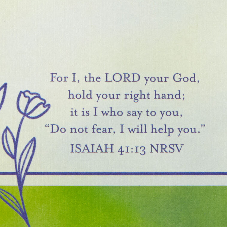 Hallmark Always Believe Trust And Hope Religious Encouragement Card