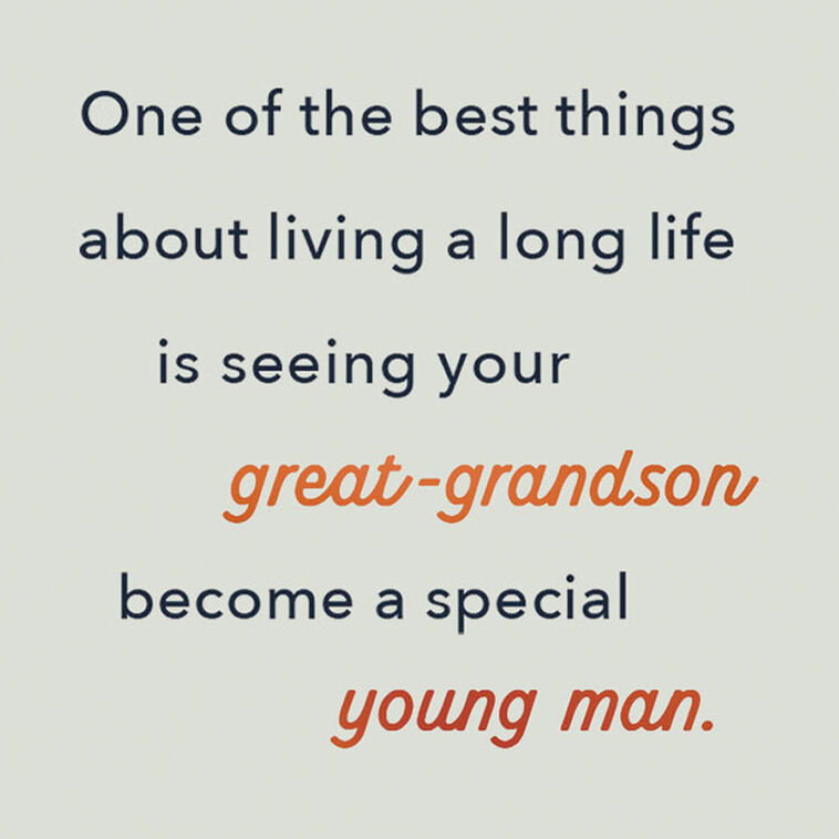 Hallmark Always Know How Much You're Loved Birthday Card For Great-Grandson