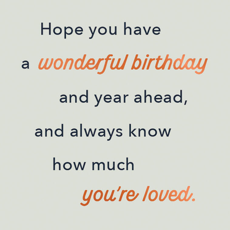 Hallmark Always Know How Much You're Loved Birthday Card For Great-Grandson