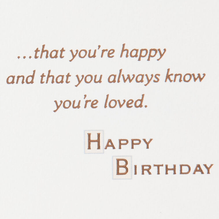 Hallmark Always Know You're Loved Birthday Card For Son