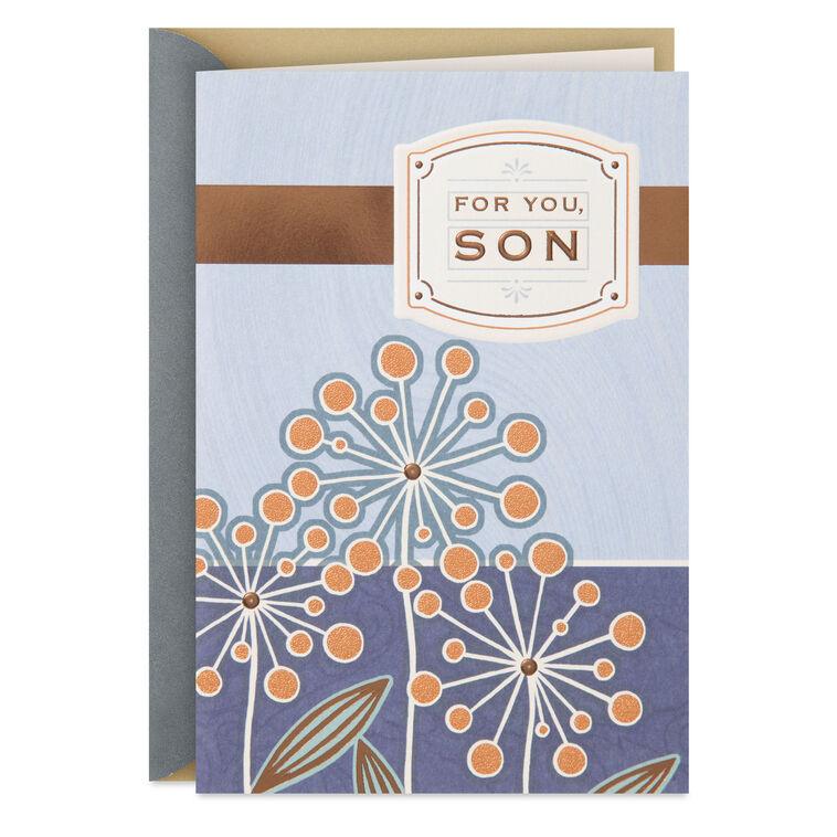 hallmark Always Know You're Loved Birthday Card for Son
