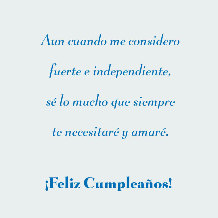 Hallmark Always Love You Spanish-Language Birthday Card For Dad