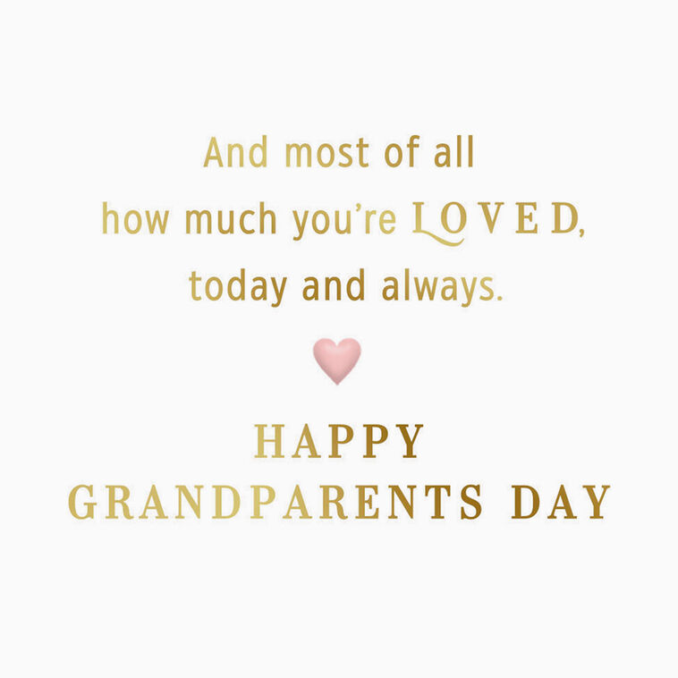 Hallmark Always Loving Always Loved Grandparents Day Card For Grandma