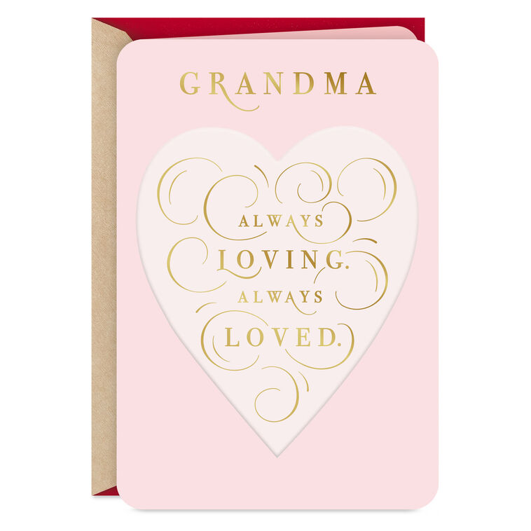 hallmark Always Loving Always Loved Grandparents Day Card for Grandma