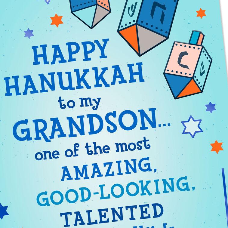 Hallmark Amazing And Talented Funny Hanukkah Card For Grandson