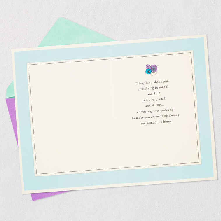 Hallmark Amazing Woman Wonderful Friend Birthday Card