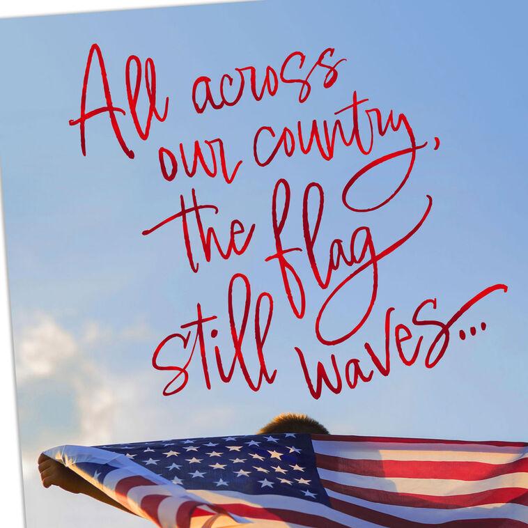Hallmark America Stands Together Patriotic Thank-You Card