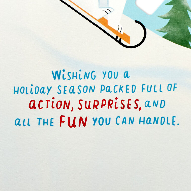 Hallmark An Adventure Awaits Christmas Card For Great-Grandson
