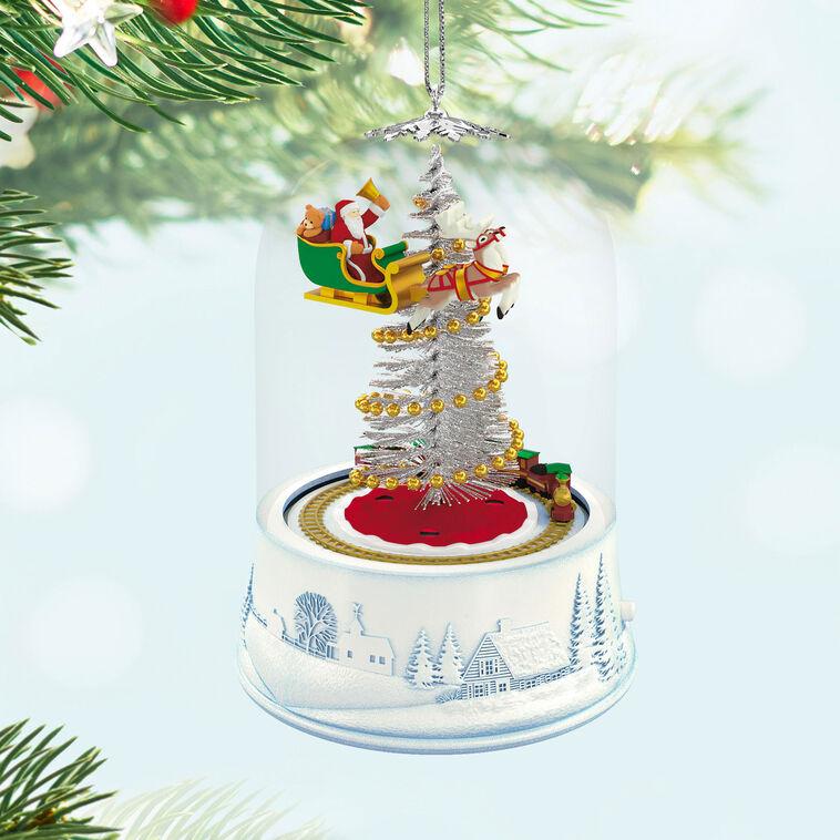 Hallmark And To All A Good Night Musical Ornament With Light And Motion