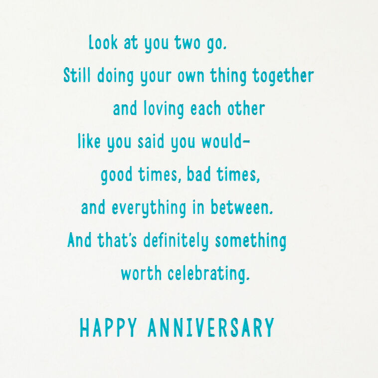 Hallmark Another 365 Days Of Love Anniversary Card For Couple