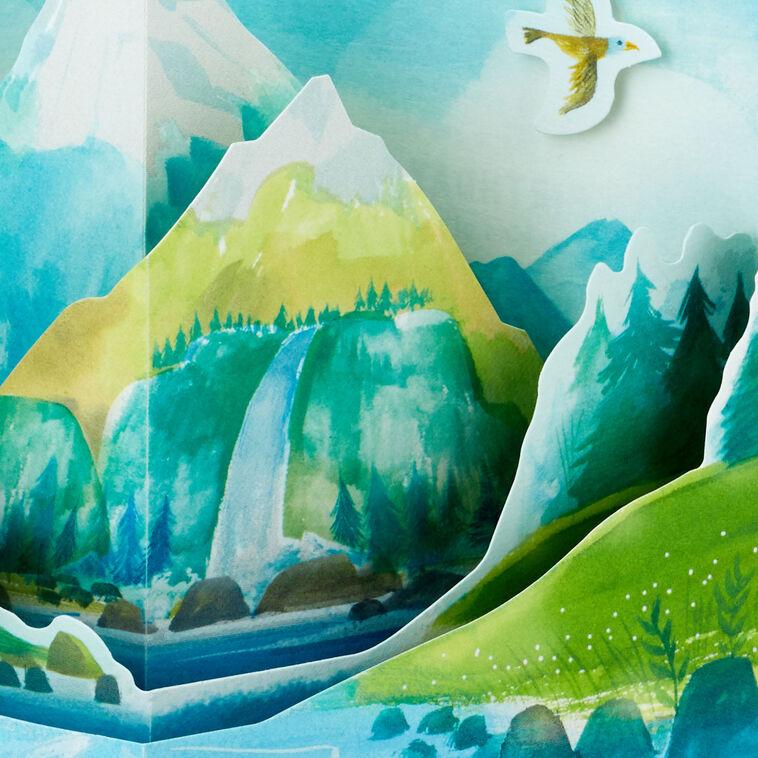 Hallmark Another Year Another Adventure 3D Pop-Up Birthday Card
