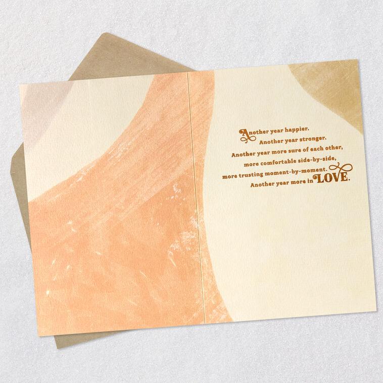 Hallmark Another Year Happier And Stronger 20th Anniversary Card