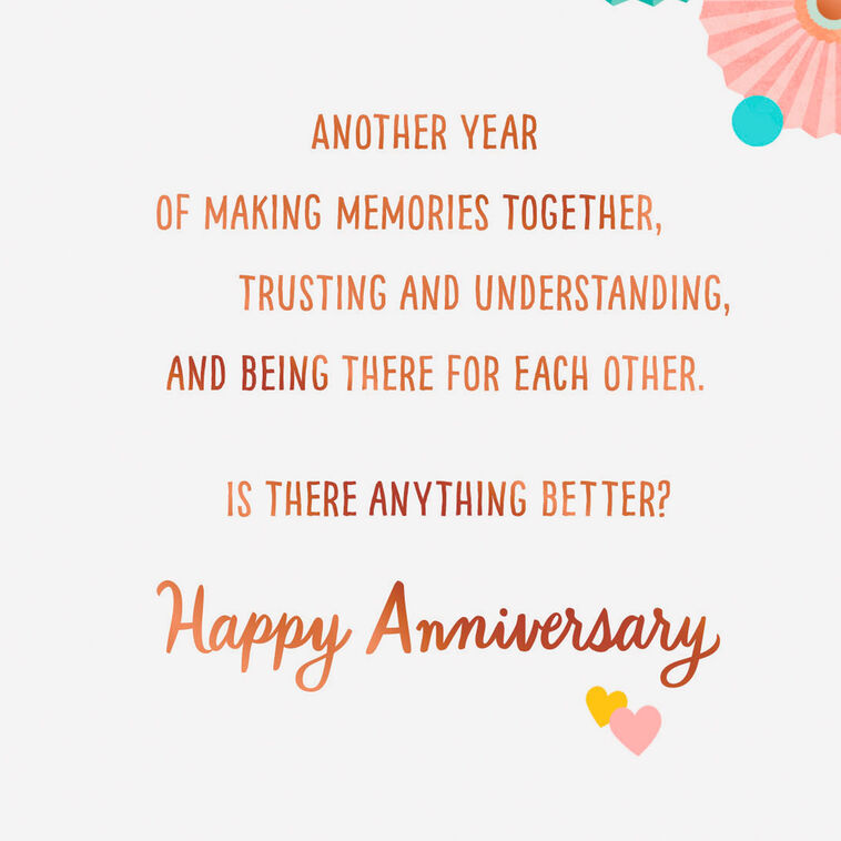 Hallmark Another Year Of Love Gift Card Greeting Anniversary Card