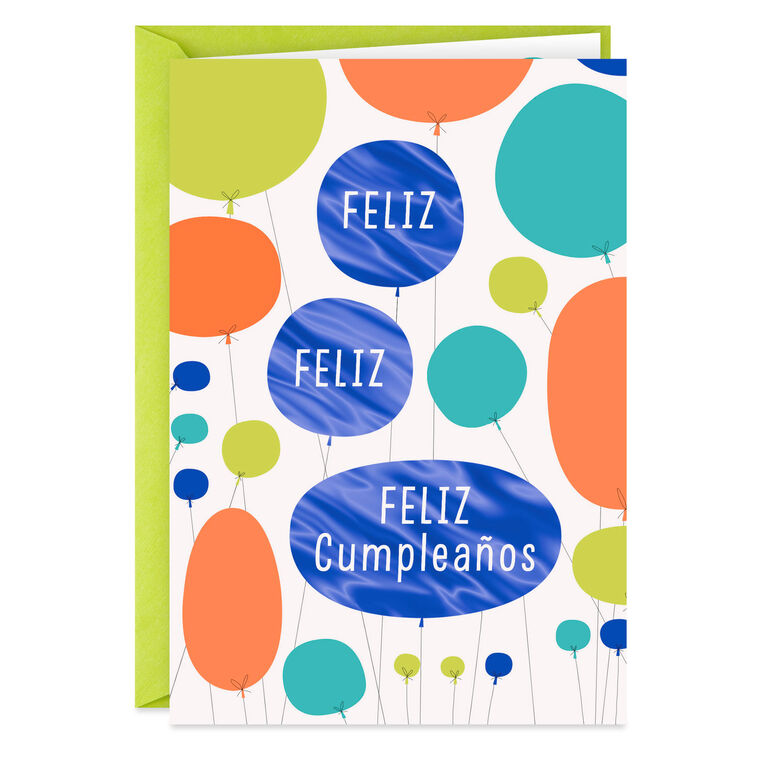 hallmark Another Year of Wonderful You Spanish-Language Birthday Card