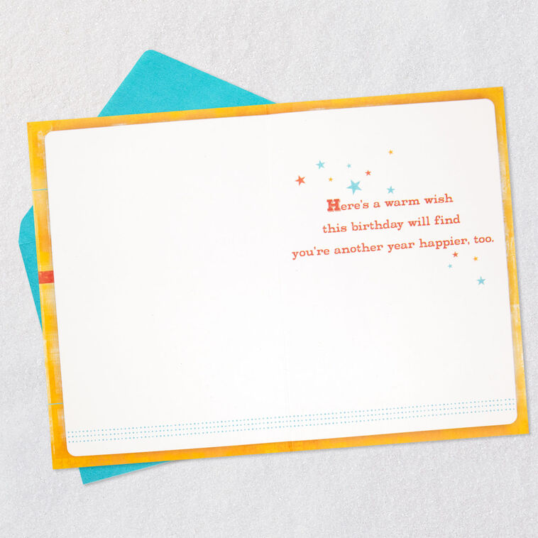 Hallmark Another Year Older Wiser And Better Birthday Card