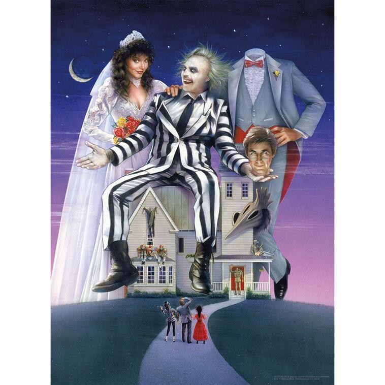 Hallmark Aquarius Beetlejuice Recently Deceased Handbook 500-Piece Puzzle