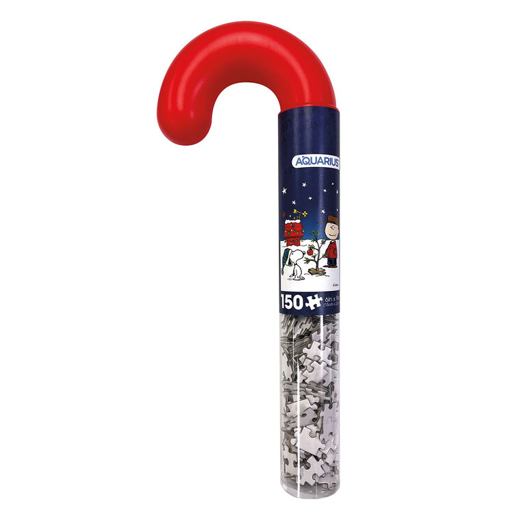 hallmark Aquarius Charlie Brown Candy Cane 150-Piece Jigsaw Puzzle