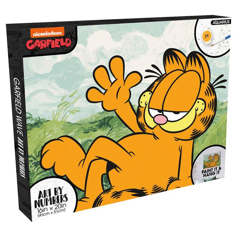 hallmark Aquarius Garfield Wave Art by Numbers Painting Kit