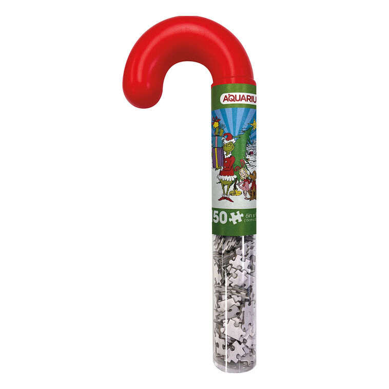 hallmark Aquarius Grinch Candy Cane 150-Piece Jigsaw Puzzle