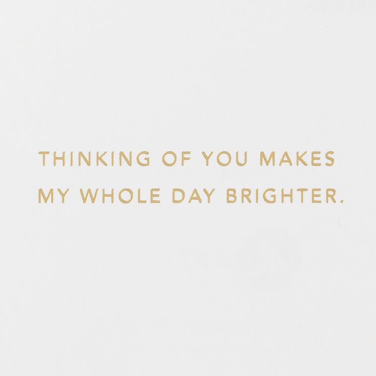 Hallmark ArtLifting Happiness Grows Thinking Of You Card