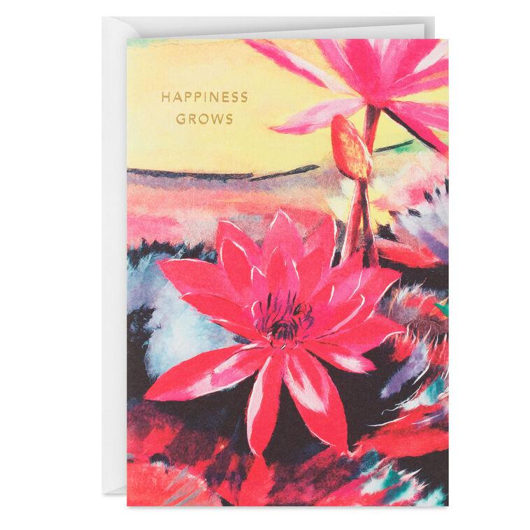 hallmark ArtLifting Happiness Grows Thinking of You Card