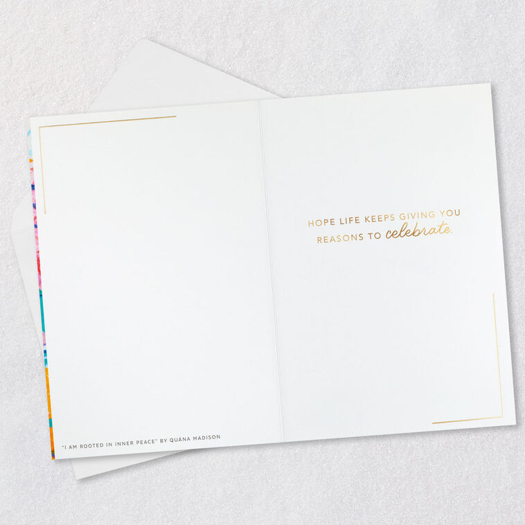 Hallmark ArtLifting Reasons To Celebrate Congratulations Card