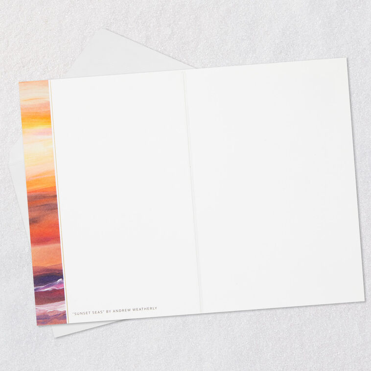 Hallmark ArtLifting Sending Love And Light Blank Card