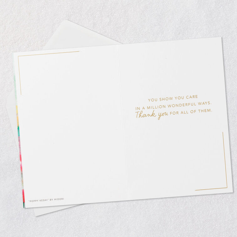 Hallmark ArtLifting You Make A Difference Thank-You Card