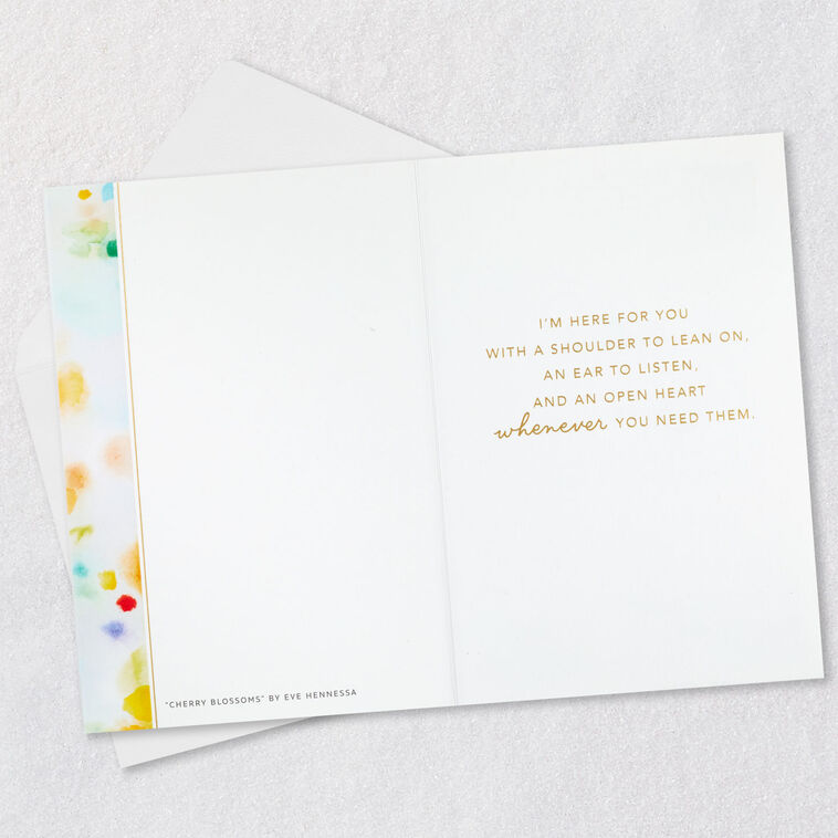 Hallmark ArtLifting You're Not Alone Encouragement Card