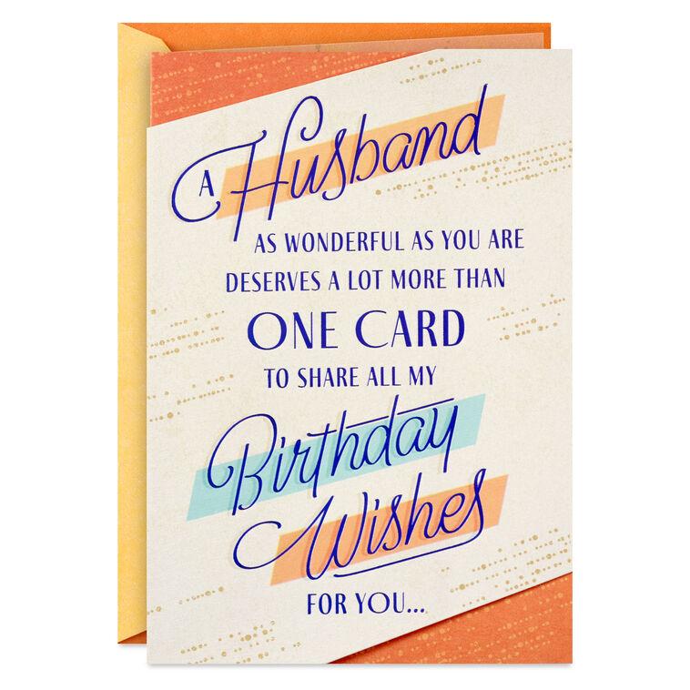 hallmark As Wonderful as You Are Birthday Card for Husband
