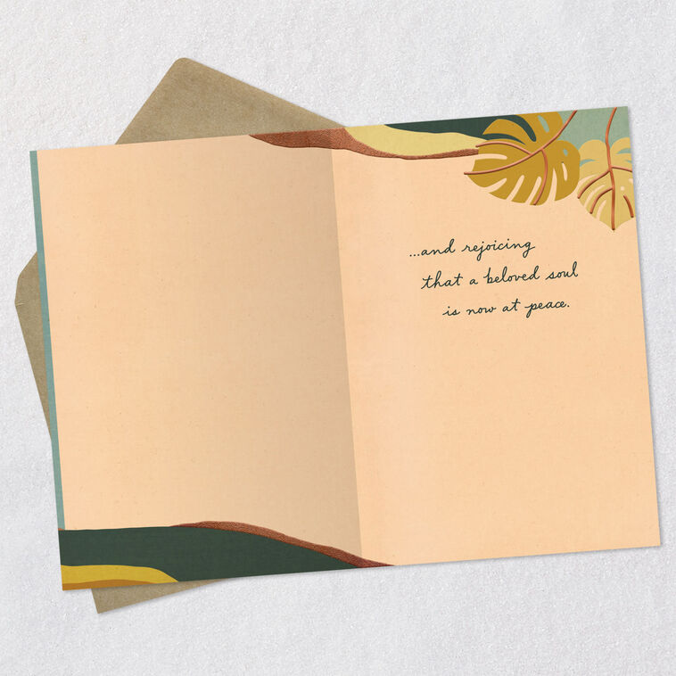 Hallmark As You Grieve A Beloved Soul Sympathy Card