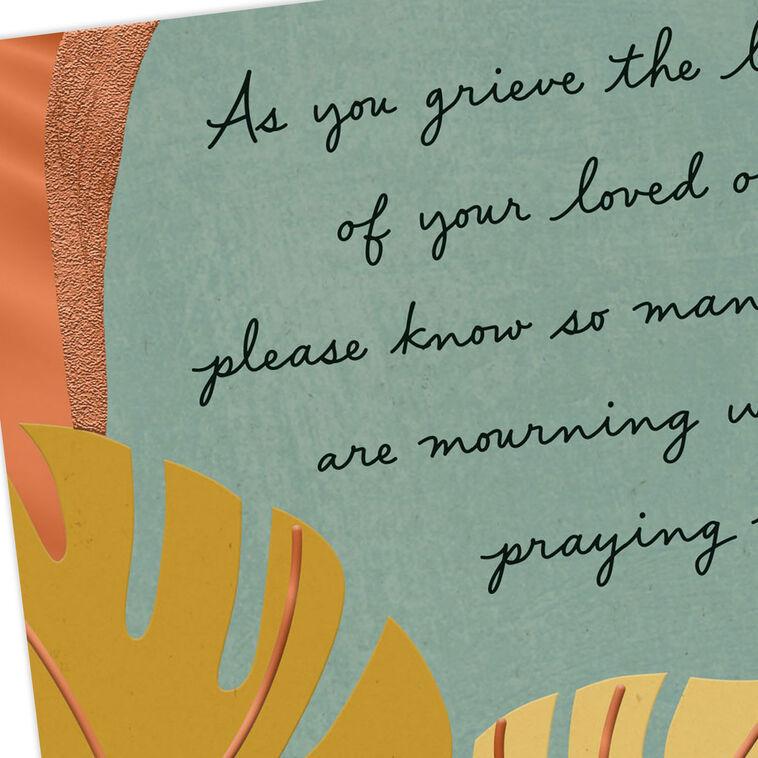 Hallmark As You Grieve A Beloved Soul Sympathy Card
