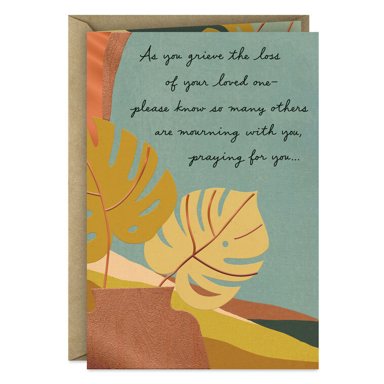 hallmark As You Grieve a Beloved Soul Sympathy Card