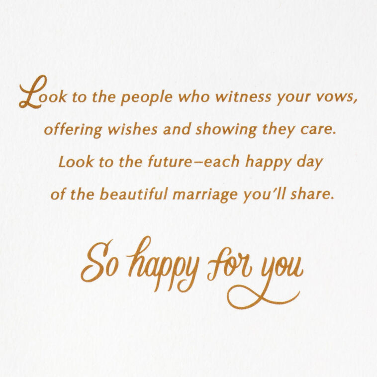 Hallmark As You Pledge To Be Husband And Wife Wedding Card