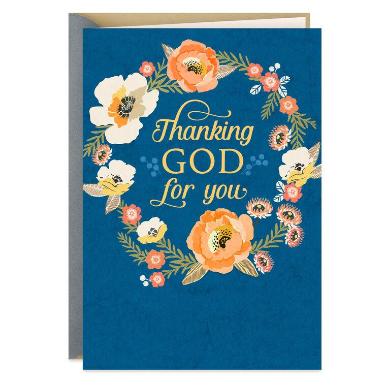 hallmark Asking the Lord to Bless You Religious Clergy Appreciation Card