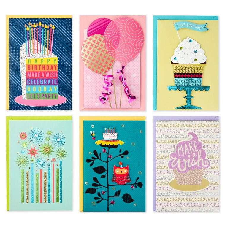 Hallmark Assorted Cards For All Occasions In Floral Organizer Box Box Of 24