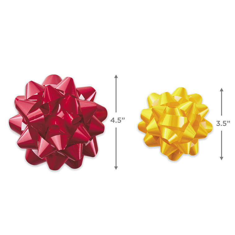 Hallmark Assorted Colors And Sizes 30-Pack Gift Bows