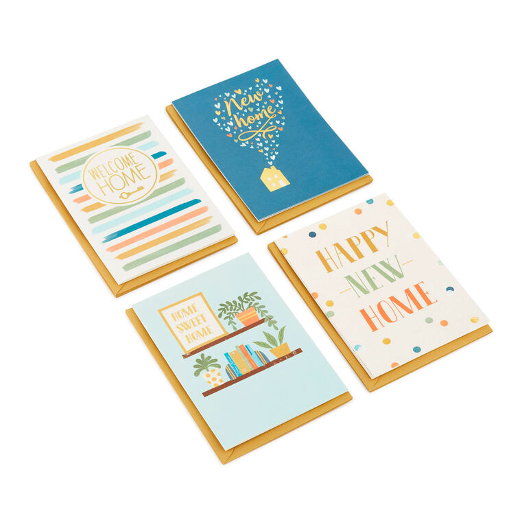 Hallmark Assorted Designs Boxed New Home Congratulations Cards Pack Of 16