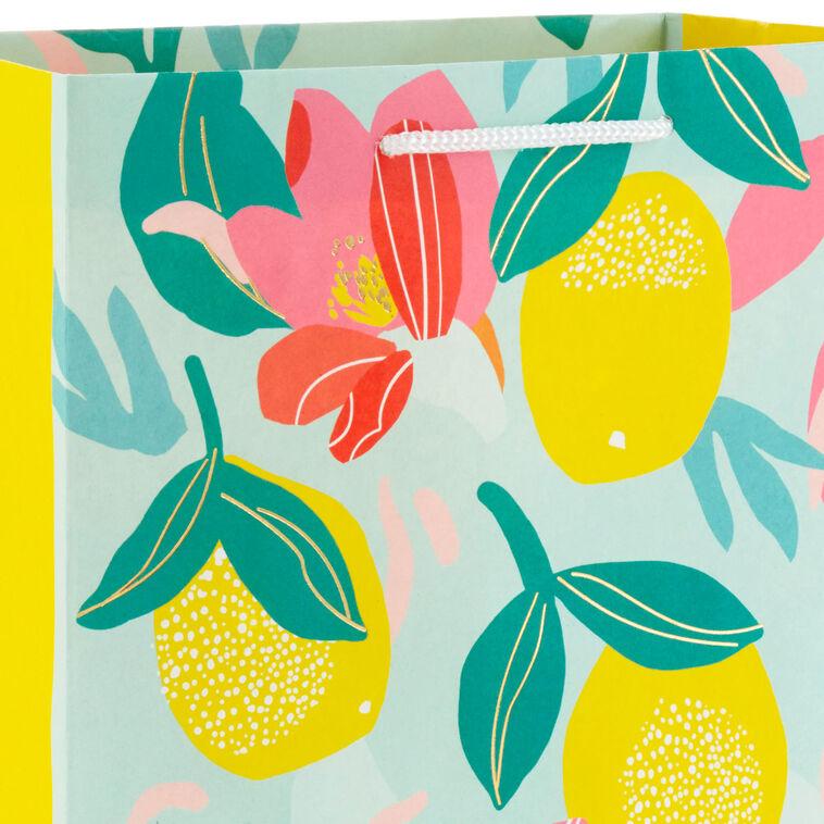 Hallmark Assorted Floral And Solid 8-Pack Medium And Large Gift Bags