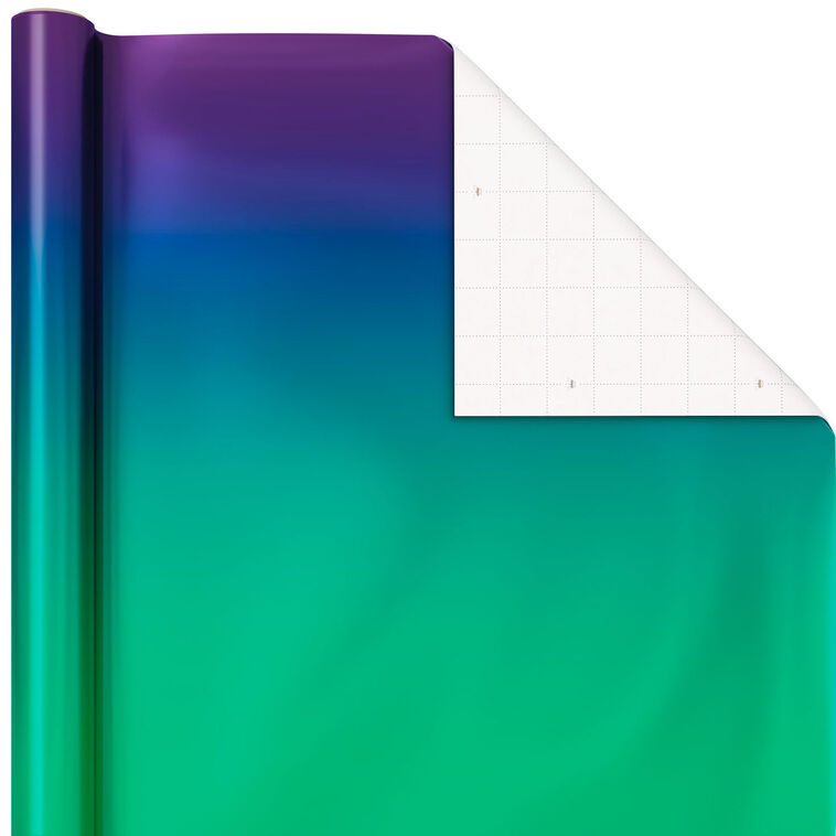 Hallmark Assorted Ombré Foil 3-Pack Wrapping Paper 60 Sq. Ft Total