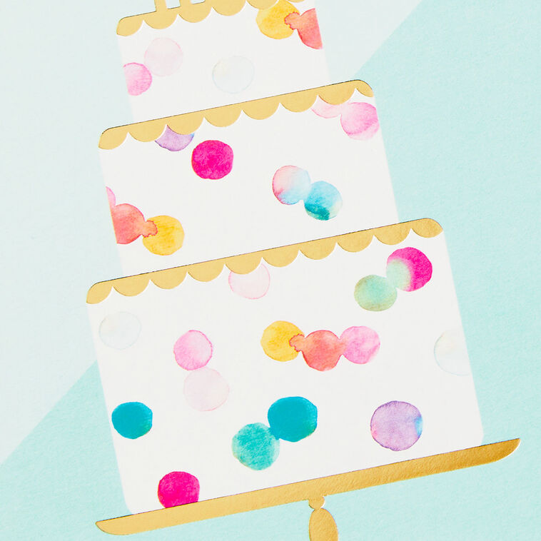 Hallmark Assorted Pretty Pink And Aqua Boxed Birthday Cards Pack Of 16