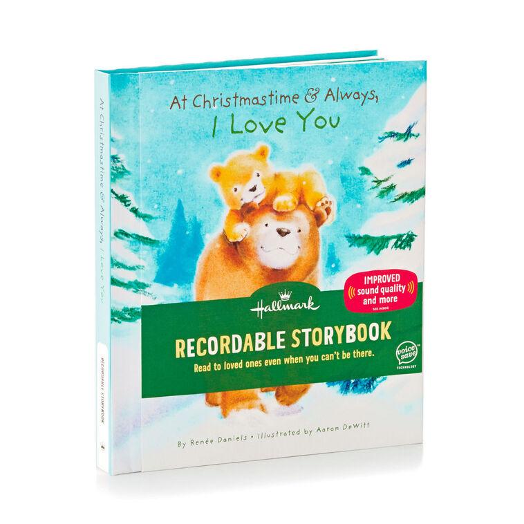 Hallmark At Christmastime & Always I Love You Recordable Storybook