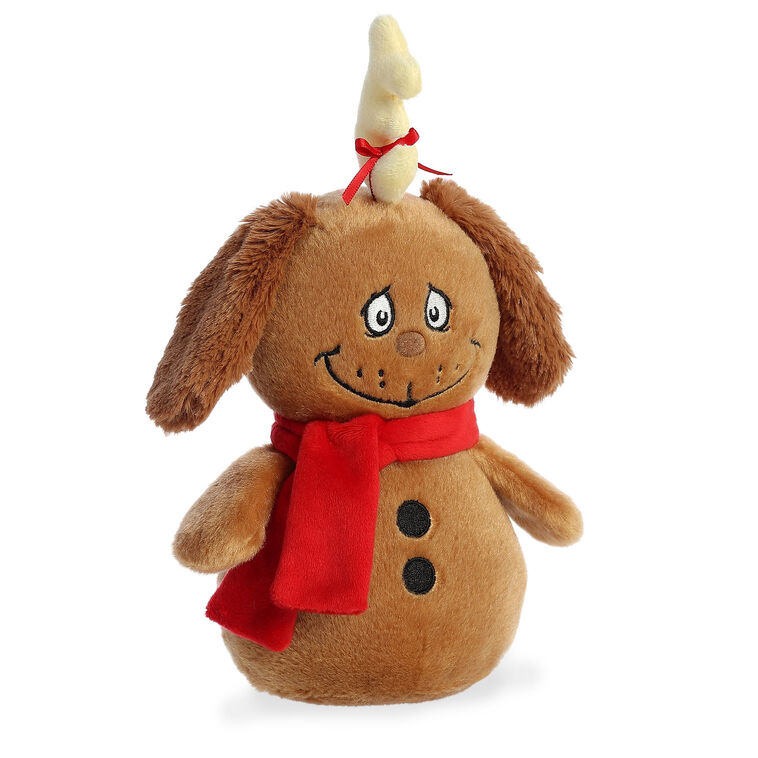 Hallmark Aurora Grinch's Max Snowman Christmas Plush 8”