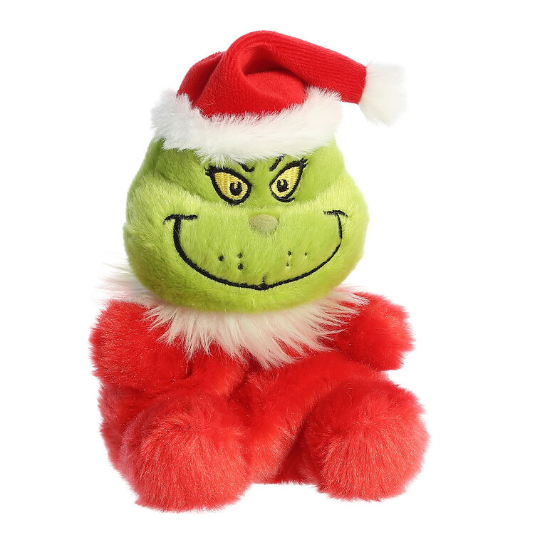 Hallmark Aurora Palm Pals Dr. Seuss's Santa Grinch Plush 5"