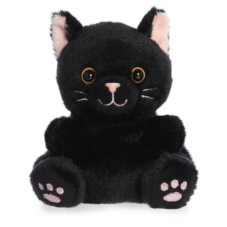 hallmark Aurora Palm Pals Twilight Black Cat Plush 4.5"