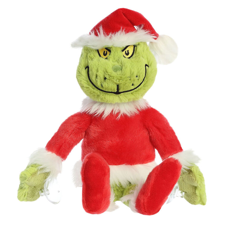 hallmark Aurora Stuck On You Dr. Seuss's Santa Grinch Plush 12"