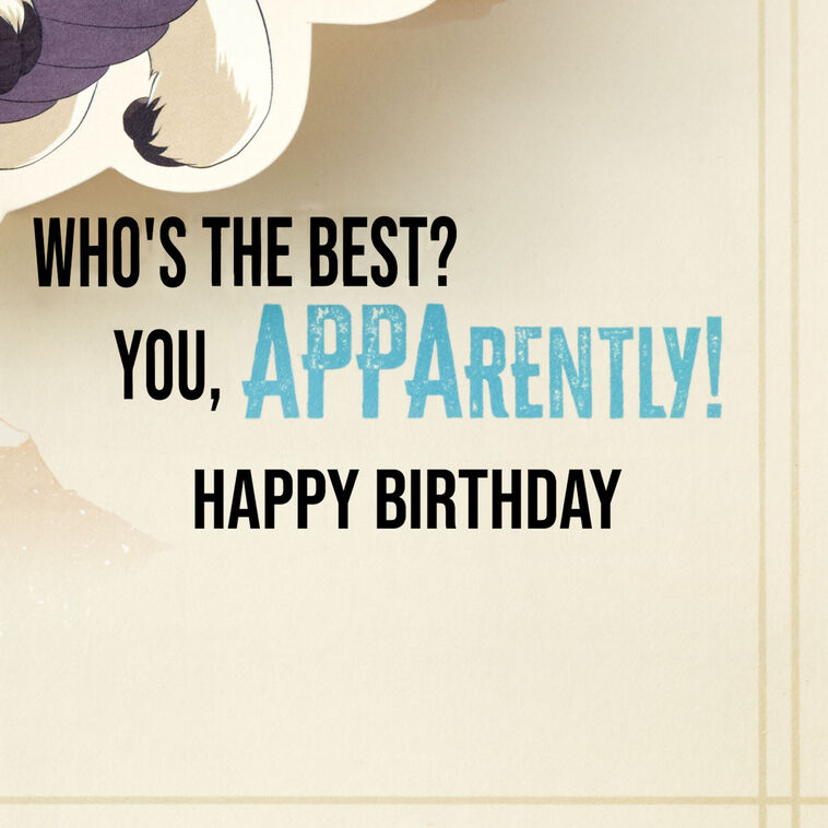 Hallmark Avatar: The Last Airbender™ Pop Up Birthday Card For Nephew