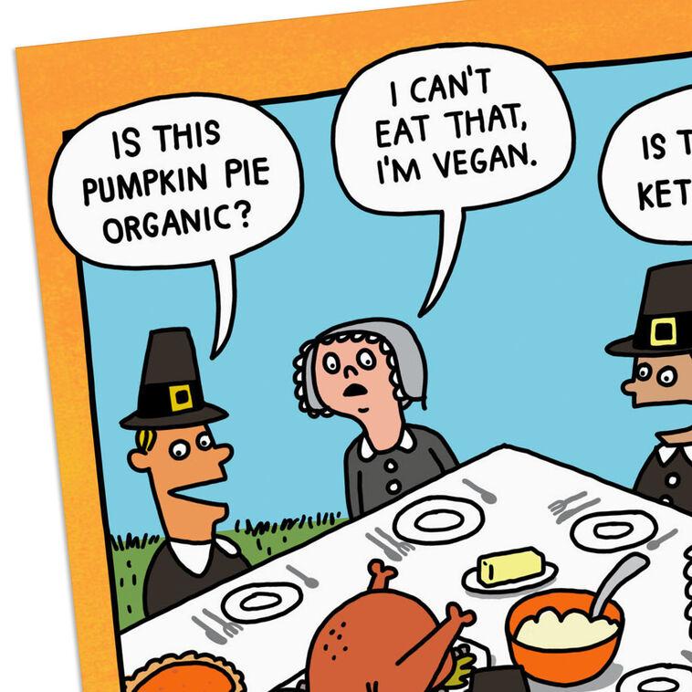 Hallmark Avoid The Complainers Funny Thanksgiving Card