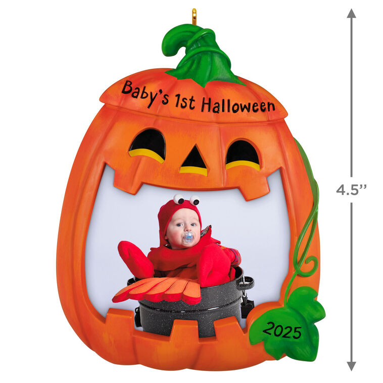 Hallmark Baby's First Halloween 2025 Personalized Ornament Custom Photo