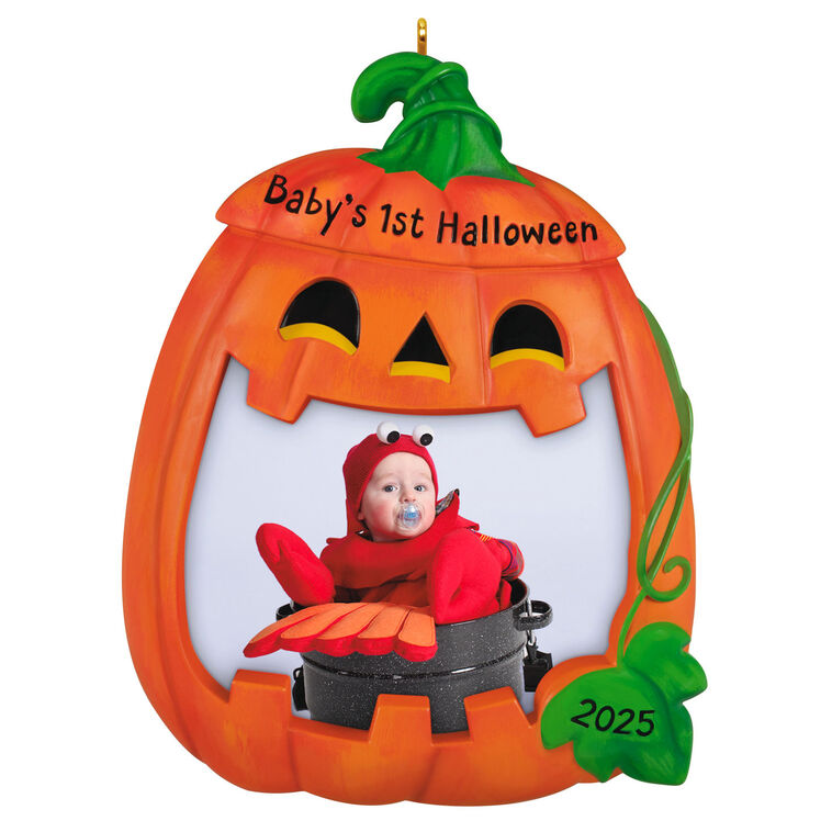 hallmark Baby's First Halloween 2025 Photo Frame Ornament